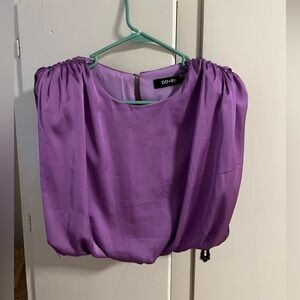 DO+BE Women's Vibrant Purple Blouse